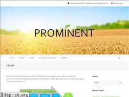 Sites similar to prominent-protein.eu