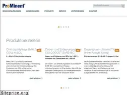 Sites similar to prominent.at