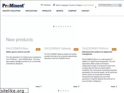 Sites similar to prominent.co.uk