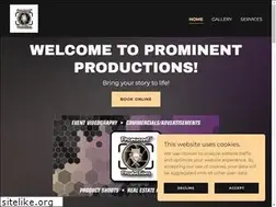Sites similar to prominentproductions.com