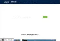 Sites similar to prominentproperties.com