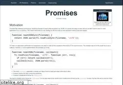 Sites similar to promisejs.org