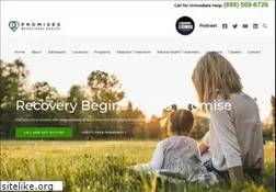 Sites similar to promisesbehavioralhealth.com