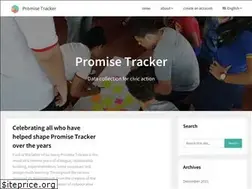 Sites similar to promisetracker.org