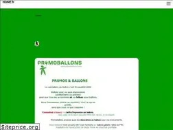 Sites similar to promoballons.com