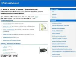Sites similar to promobolivia.com