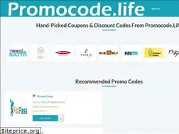 Sites similar to promocode.life