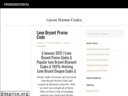 Sites similar to promocodeforusa.com