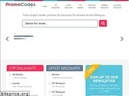 Sites similar to promocodes.com.my