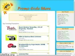 Sites similar to promocodeshare.com