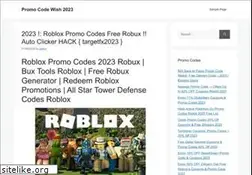 Sites similar to promocodeswish.com