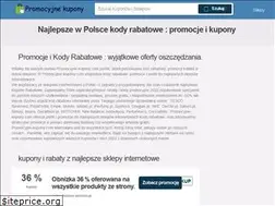 Sites similar to promocyjne-kupony.com