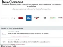 Sites similar to promodescuento.org