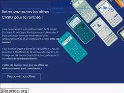 Sites similar to promos-calculatrices-casio.fr