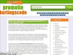 Sites similar to promotie-kortingscode.com