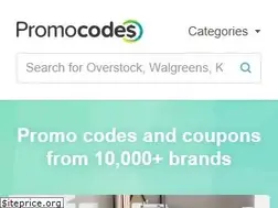 Sites similar to promotionalcodes.com