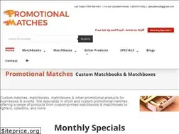 Sites similar to promotionalmatches.com