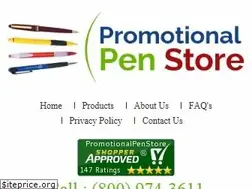 Sites similar to promotionalpenstore.com