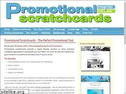 Sites similar to promotionalscratchcards.co.uk