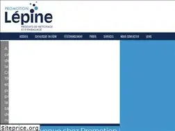 Sites similar to promotionlepine.com