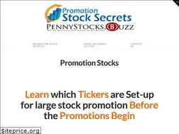 Sites similar to promotionstocks.com