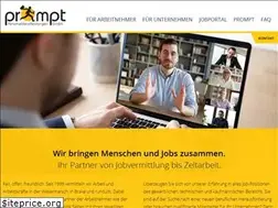 Sites similar to prompt-personal.de