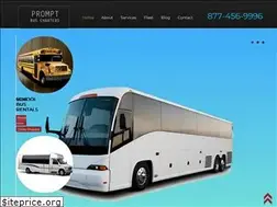Sites similar to promptbuscharters.com