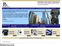 Sites similar to promptsecurityservices.com