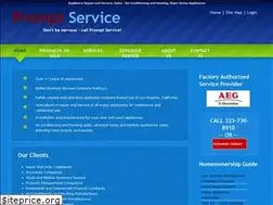 Sites similar to promptserviceappliance.com