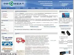 Sites similar to promsat.com