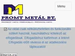 Sites similar to promtmetal.hu