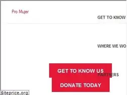 Sites similar to promujer.org
