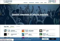 Sites similar to promusicae.com