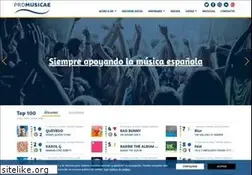 Sites similar to promusicae.org