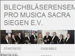 Sites similar to promusicasacra.de