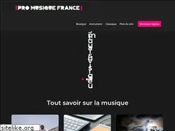 Sites similar to promusicfrance.com