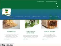 Sites similar to pronadis.es