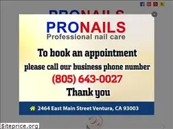 Sites similar to pronailsventura.com