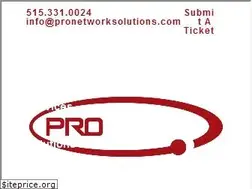 Sites similar to pronetworksolutions.com