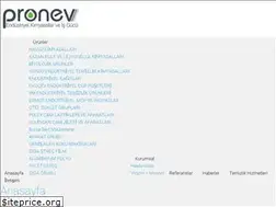 Sites similar to pronev.com.tr