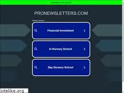 Sites similar to pronewsletters.com