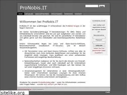 Sites similar to pronobis.it