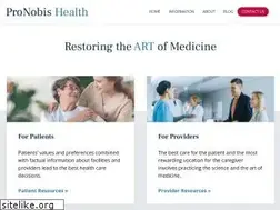 Sites similar to pronobishealth.org