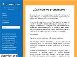 Sites similar to pronombres.info