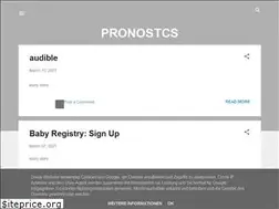 Sites similar to pronostcs.blogspot.com