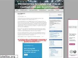 Sites similar to pronosticiscommesseitalia.wordpress.com