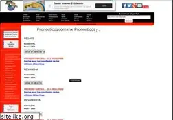 Sites similar to pronosticos.com.mx