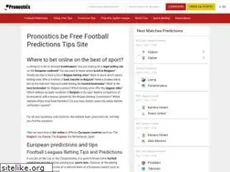 Sites similar to pronostics.be