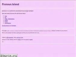 Sites similar to pronoun.is