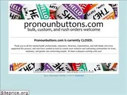 Sites similar to pronounbuttons.com